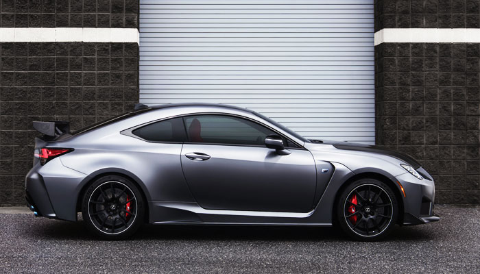 2020 Lexus RC F Track Edition Rear 2020 Lexus RC F Track Edition