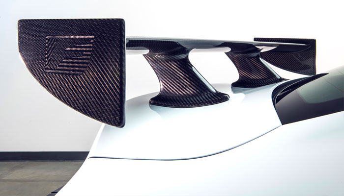 2020 Lexus RC F Track Edition Rear 2020 Lexus RC F Track Edition Wing